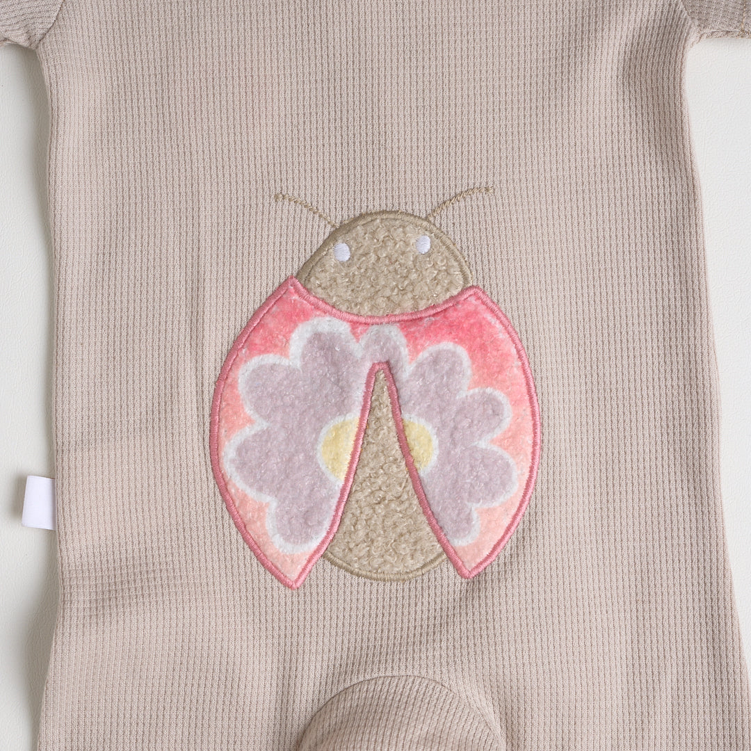 Pijama Floral Mariquita Arena