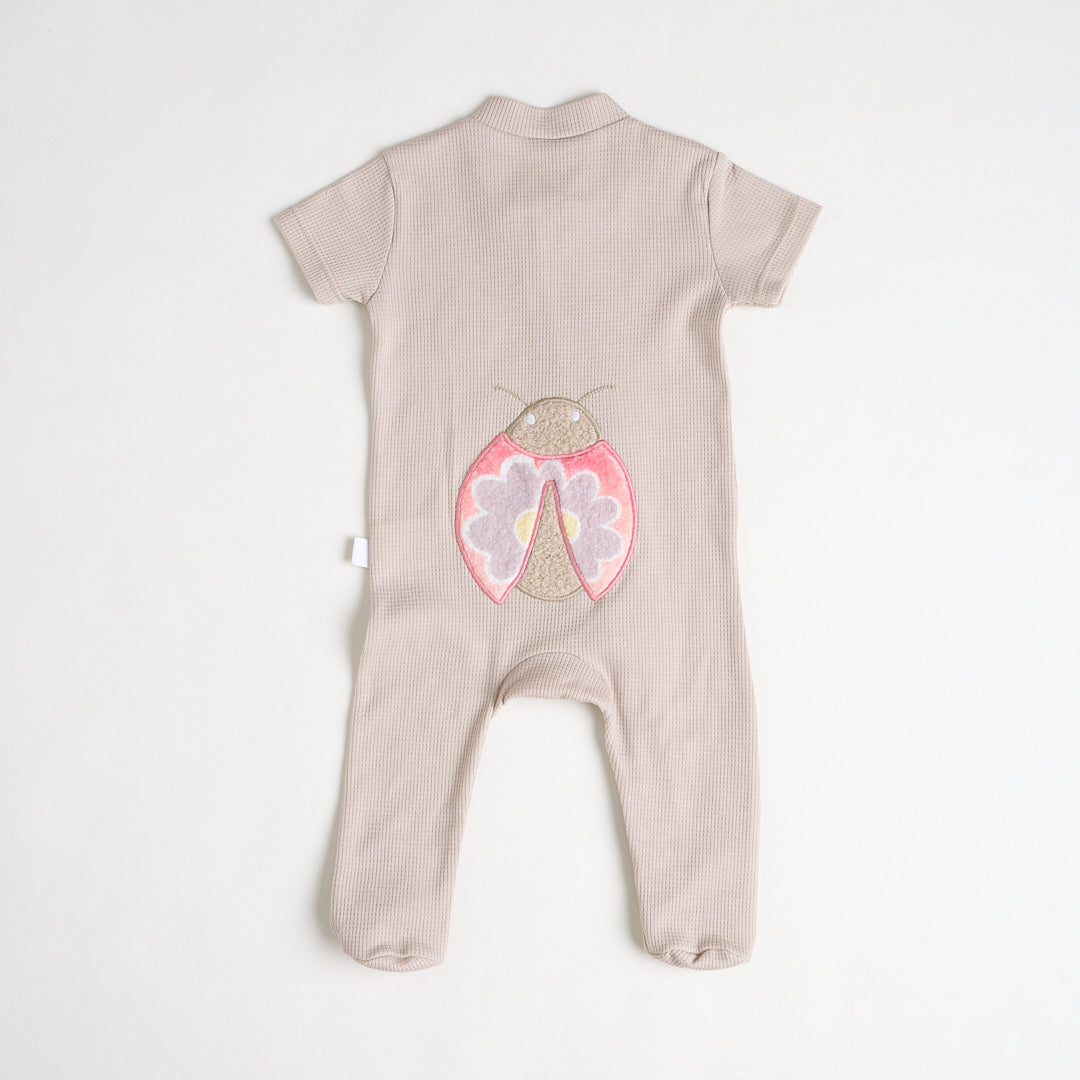 Pijama Floral Mariquita Arena