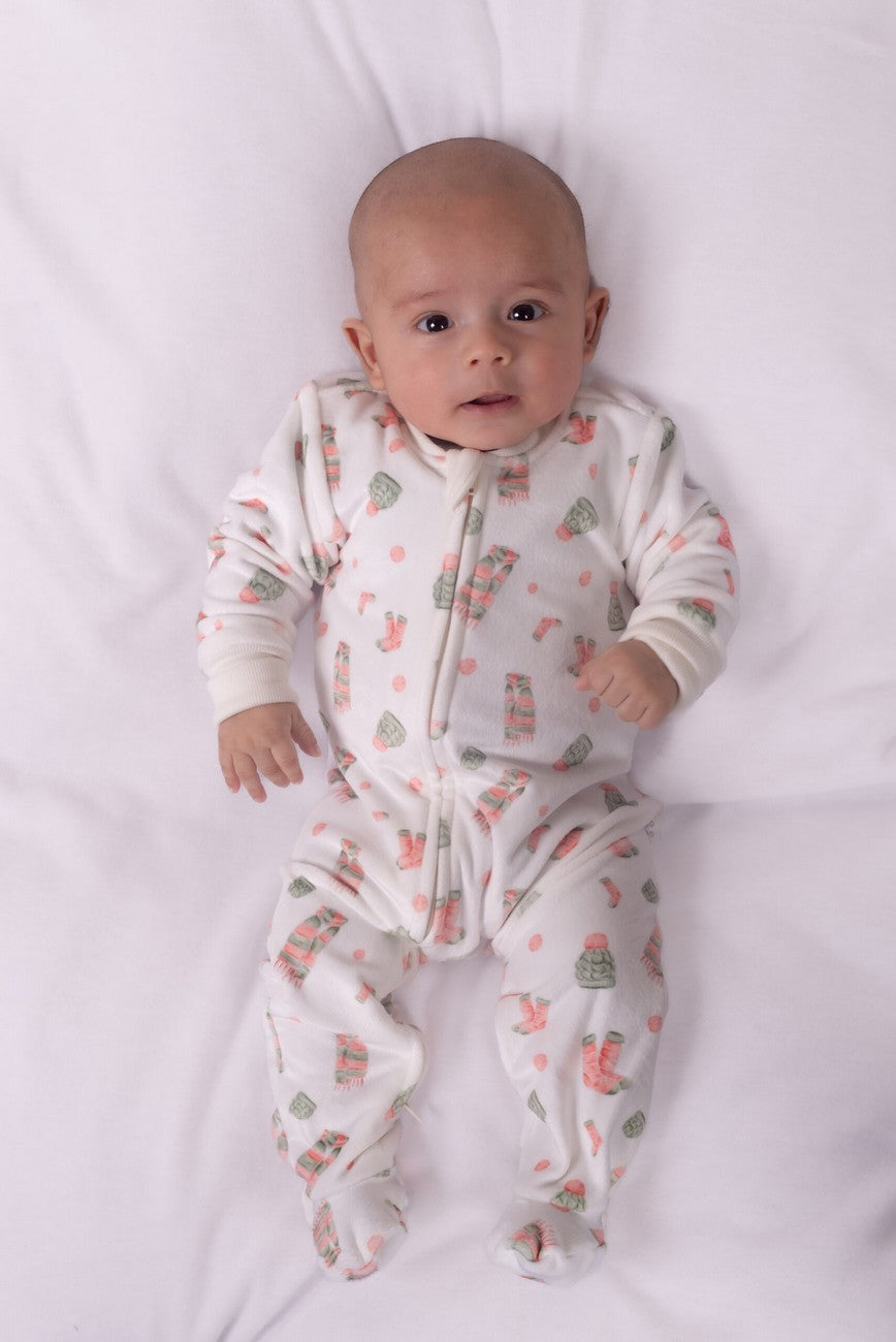 Pijama Termica Enteriza Verde Navidad