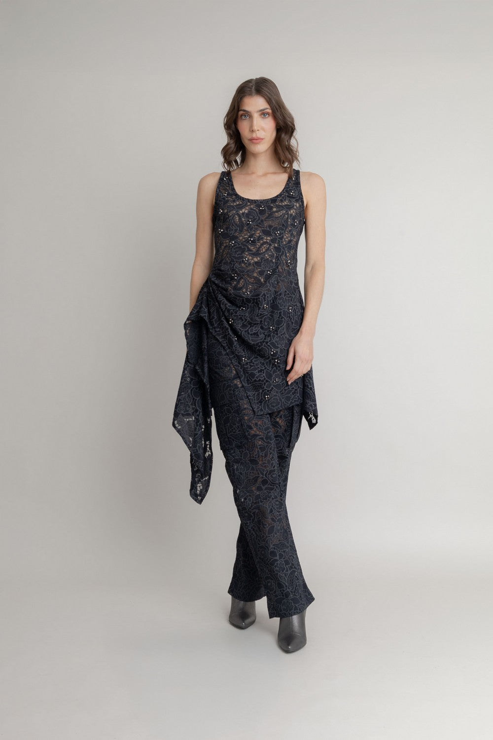 Pantalon Lace De Encaje A MODO MIO KT PANTALONES Malva CO