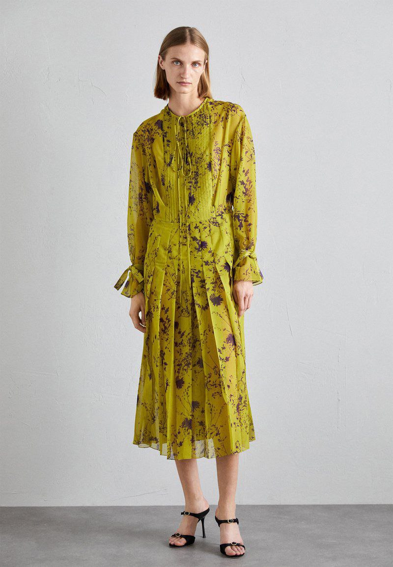 Vestido Maxi Plisado
