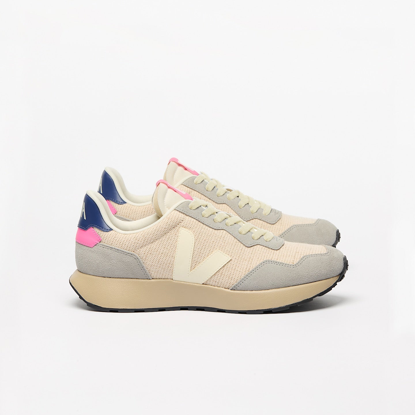 Tenis Veja De Mujer Paulistana J-Mesh Anacardo Oxford Gris