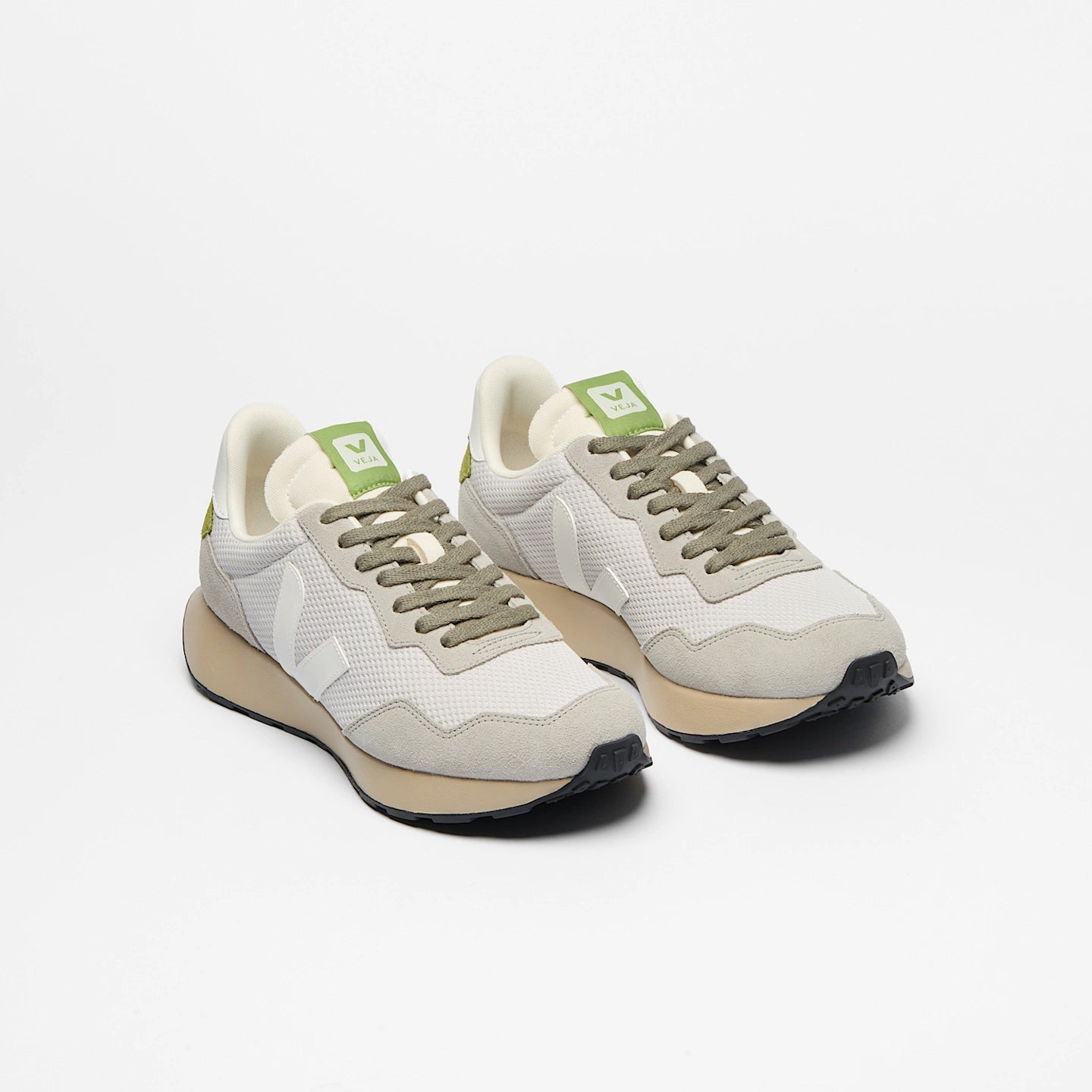 Tenis Veja De Hombre Paulistana Alveomesh Gris Claro Blanco Detox