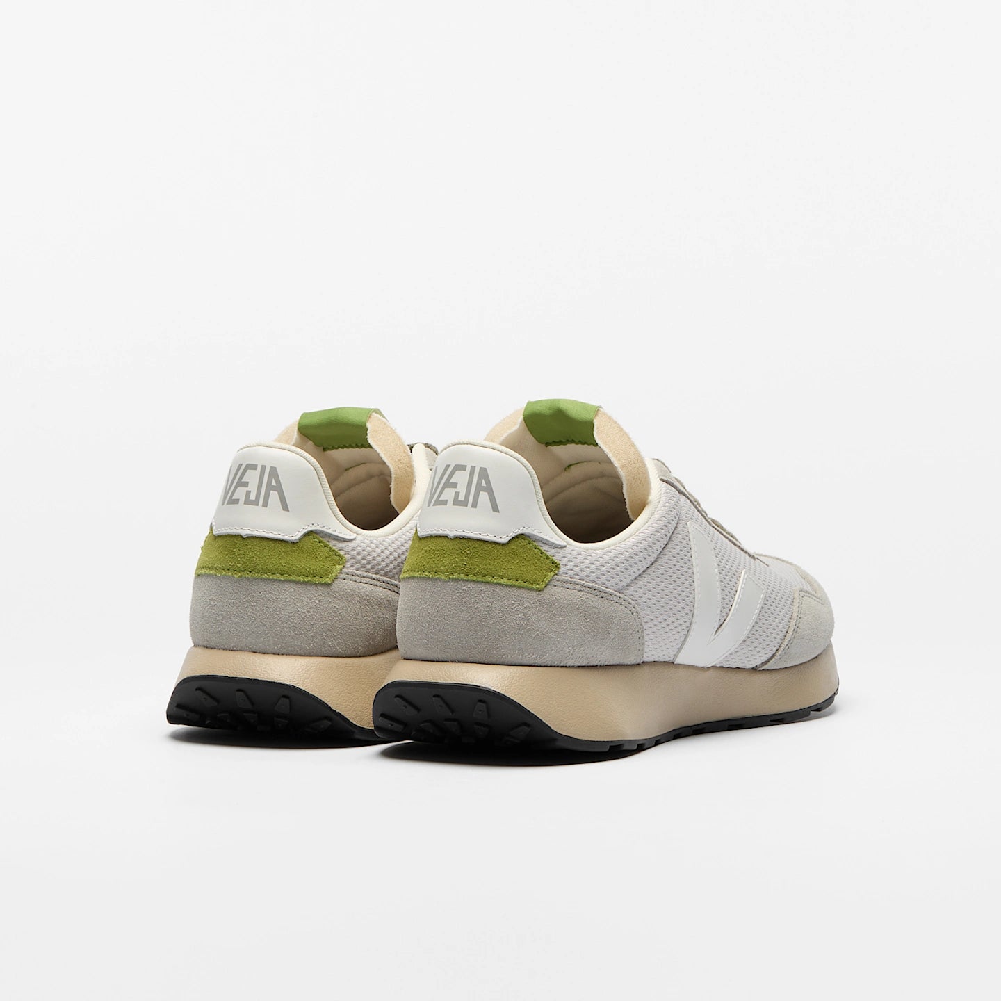 Tenis Veja De Hombre Paulistana Alveomesh Gris Claro Blanco Detox