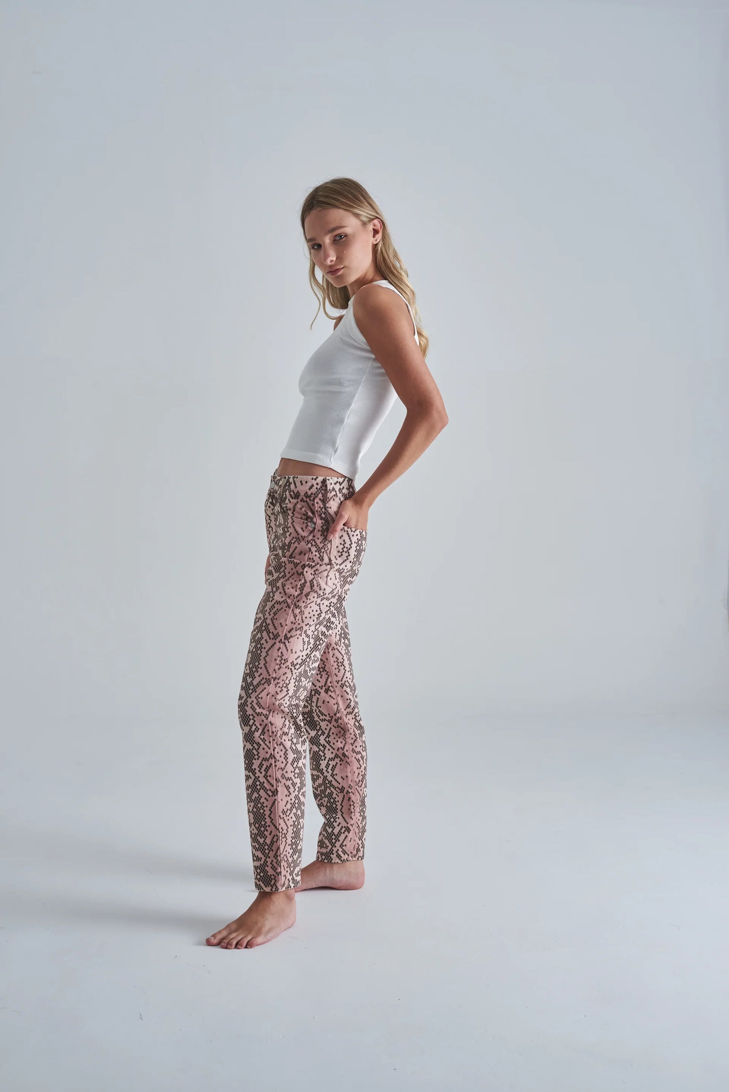 Pantalón Mon Estampado Piton