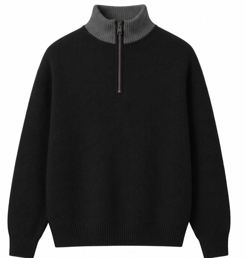 Sweater Palms Quarter Zip