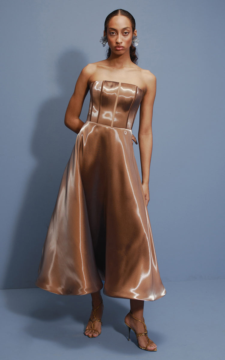Midi Vestido Termo Liquid