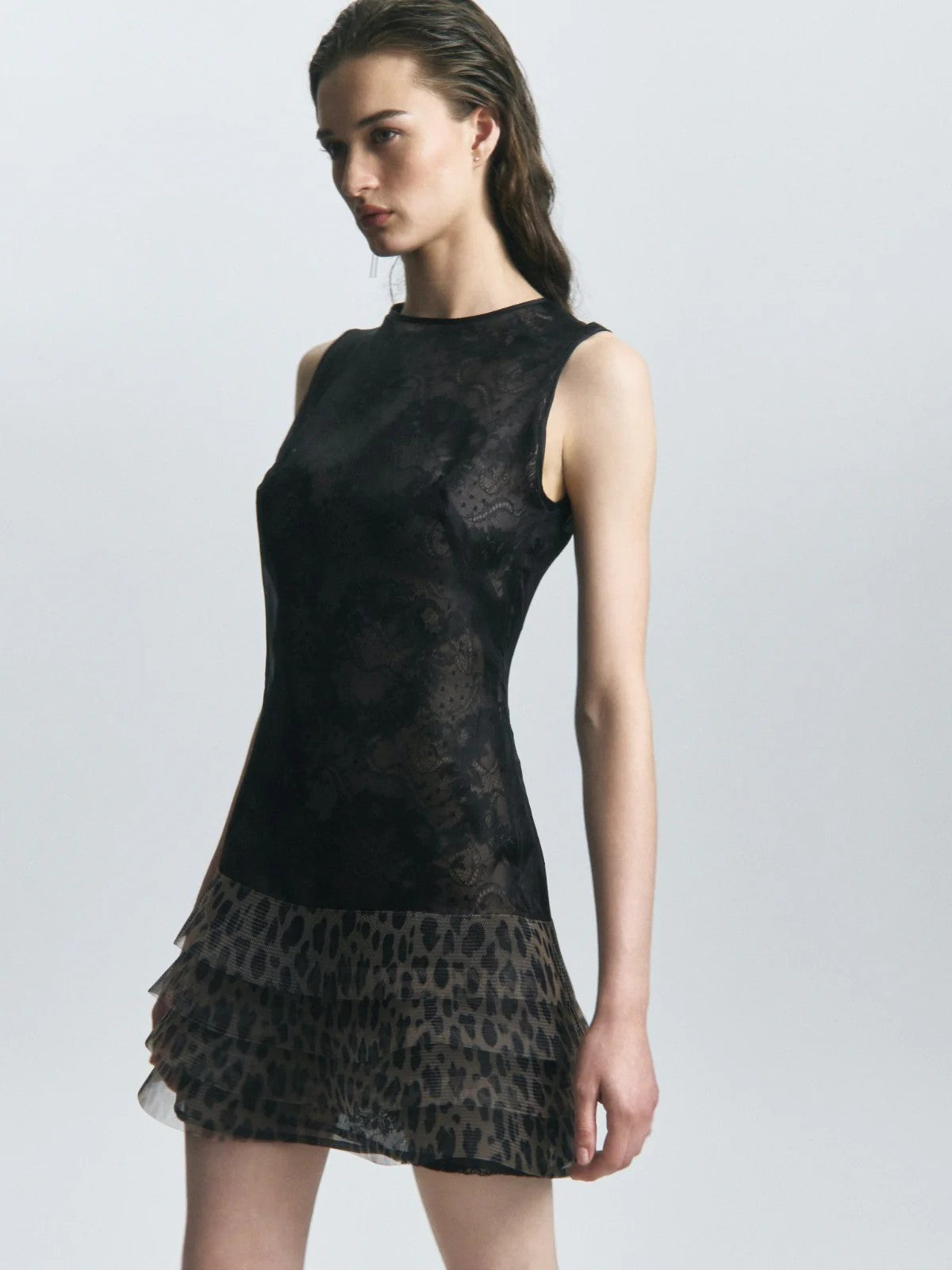 Mini Vestido Cheetah