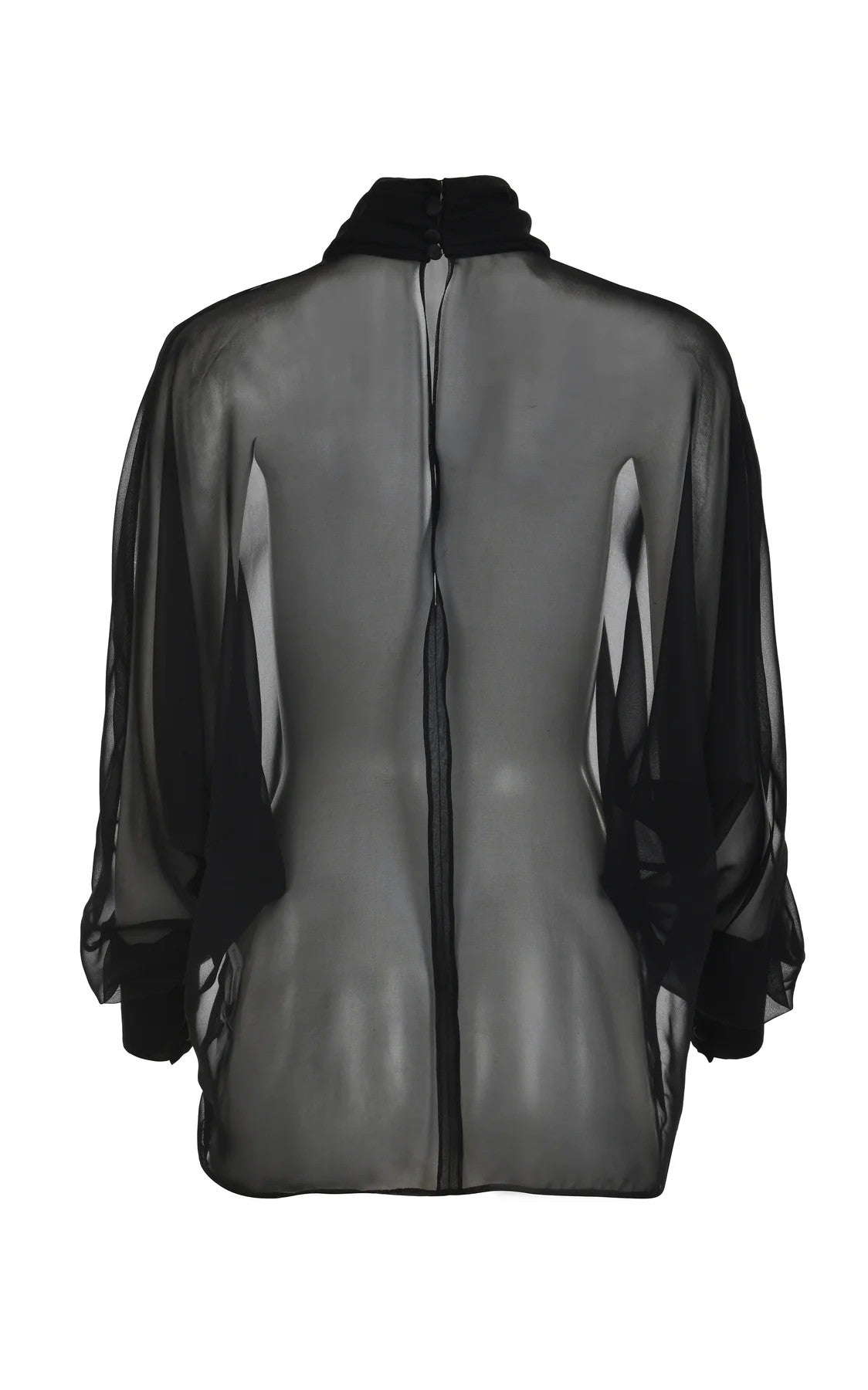 Blusa Bordada Transparente Dusk