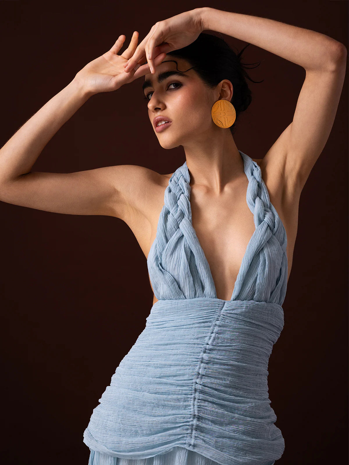 Maxi Vestido Agua De Rio