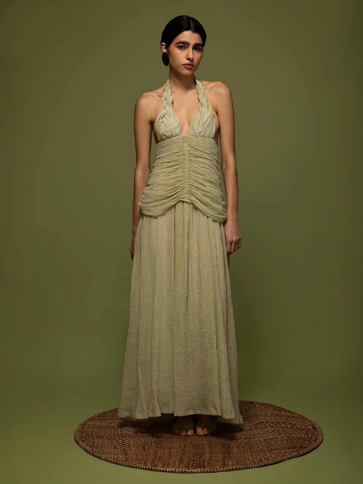 Maxi Vestido Agua De Rio