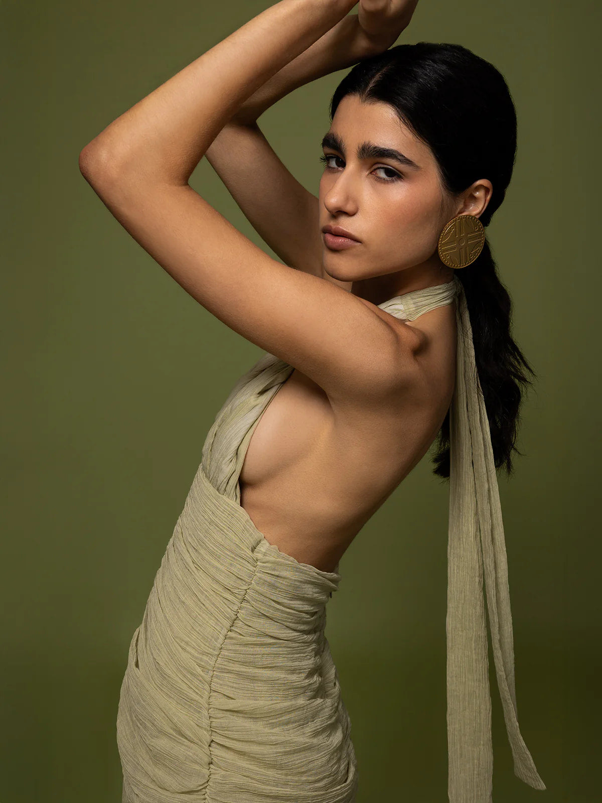 Maxi Vestido Agua De Rio