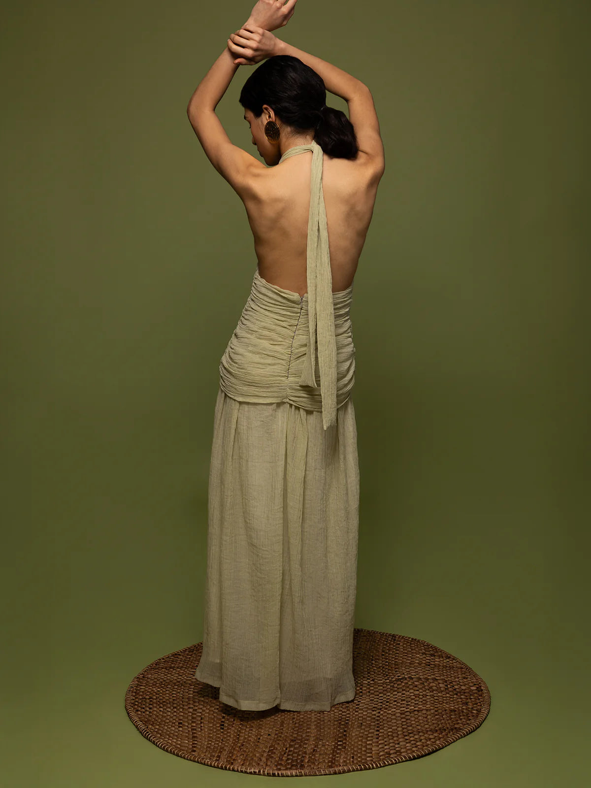 Maxi Vestido Agua De Rio