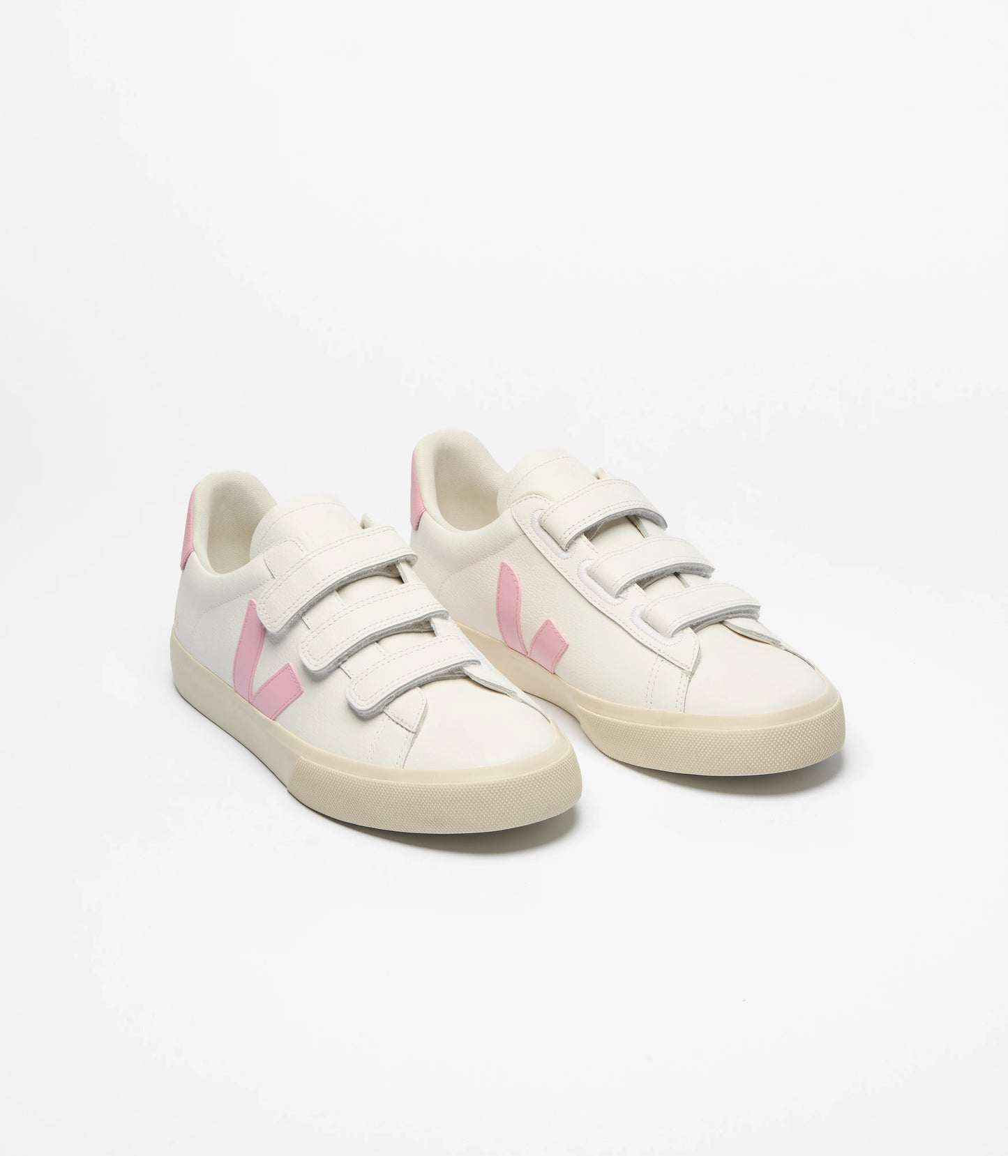 Tenis Veja De Mujer Cuero Recife Guimauve Blanco