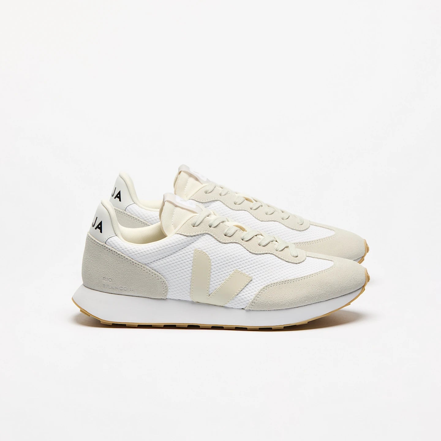 Tenis Veja De Hombre Rio Branco Ii Alveomesh White Pierre