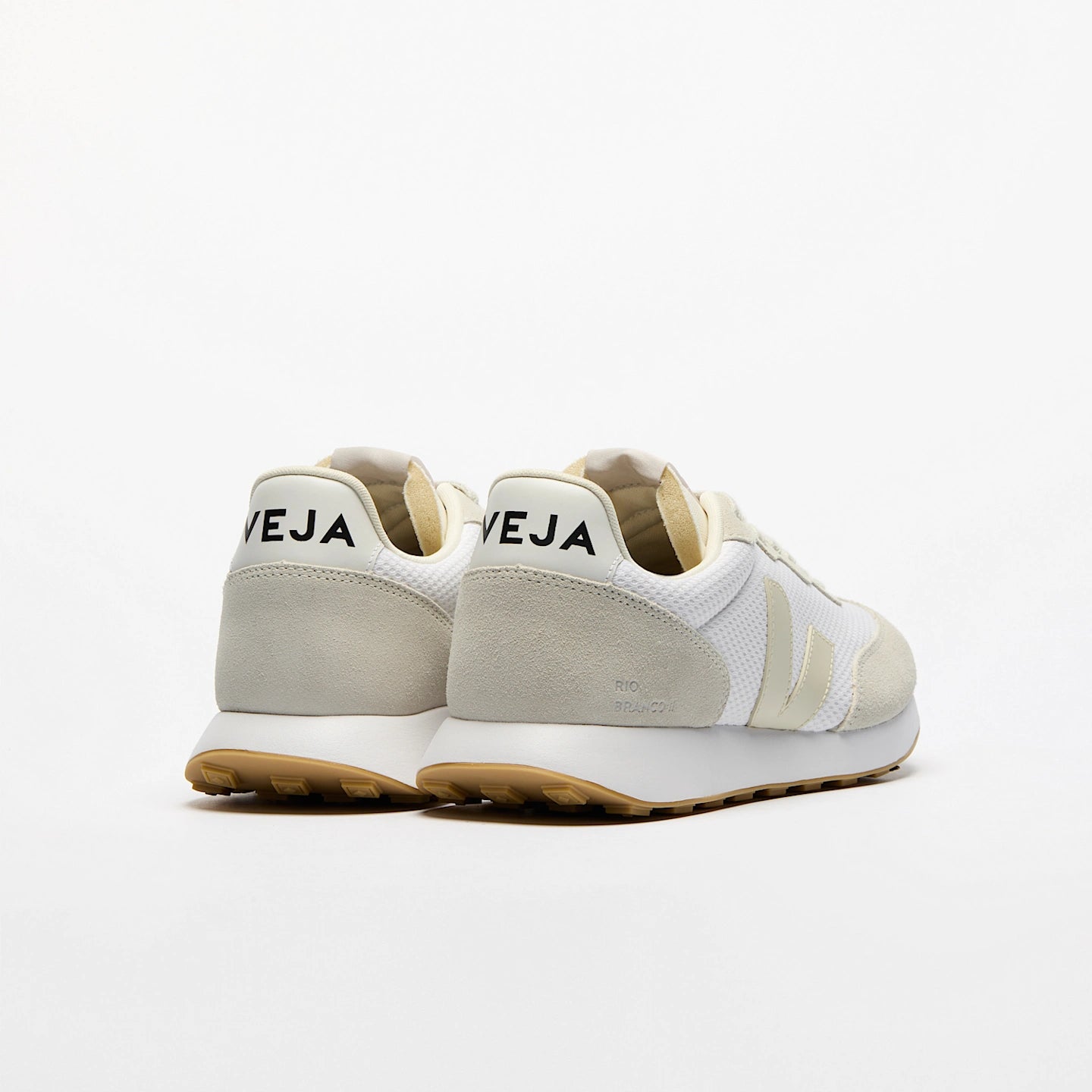 Tenis Veja De Hombre Rio Branco Ii Alveomesh White Pierre