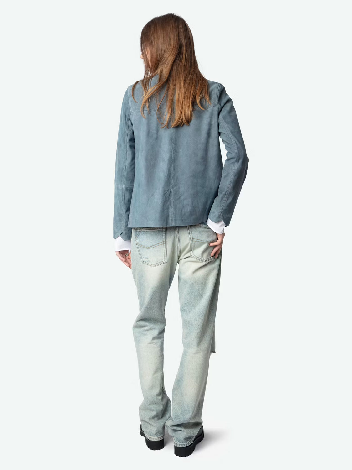Chaqueta Ladrón ZADIG ET VOLTAIRE CHAQUETAS Malva CO