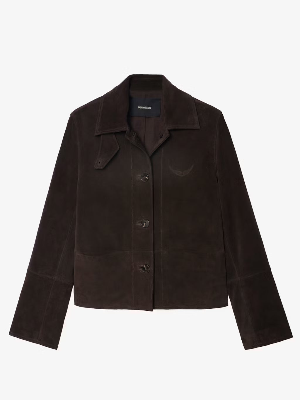 Chaqueta Lessa Heavy Suede ZADIG ET VOLTAIRE CHAQUETAS Malva CO