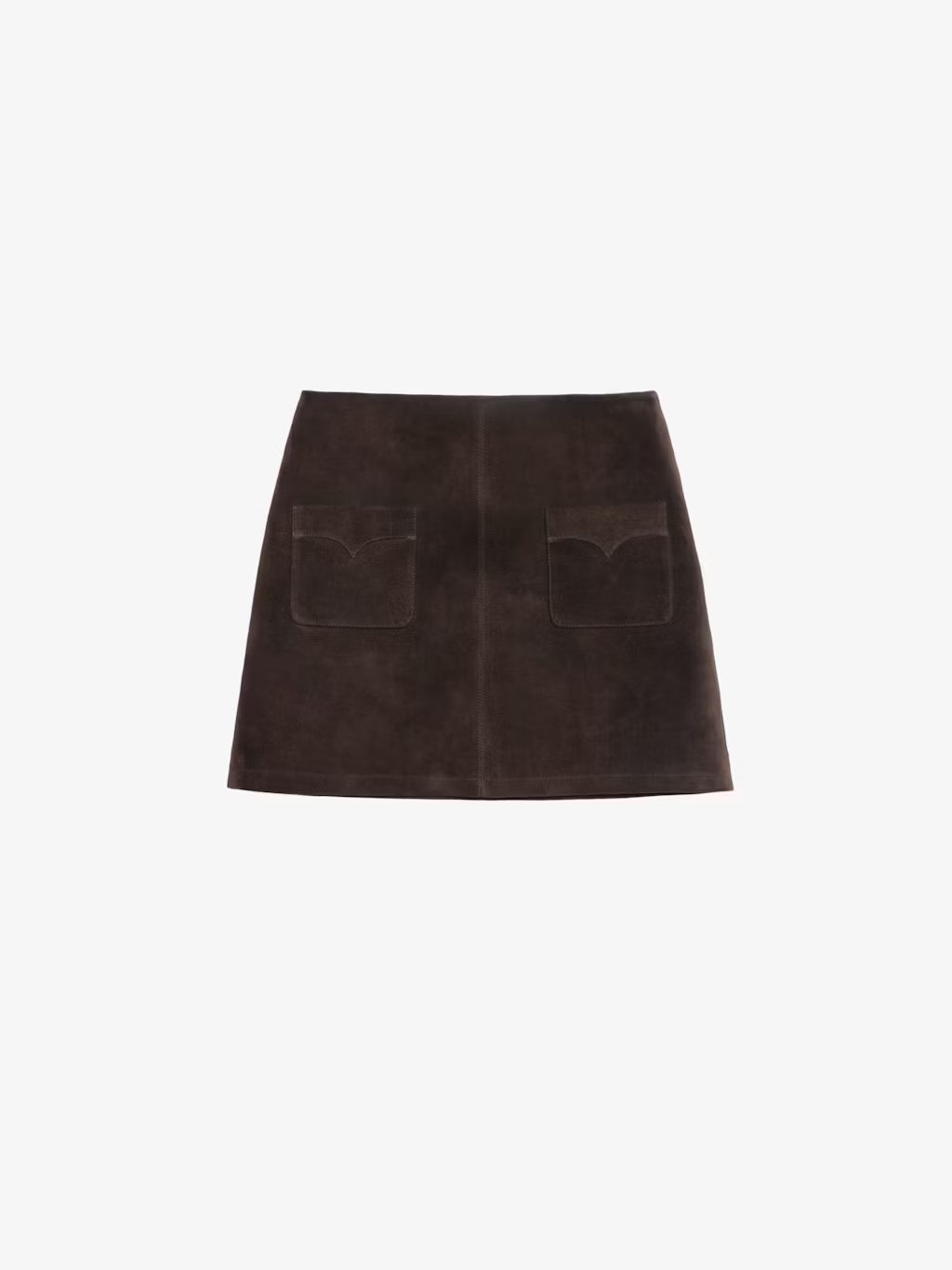 Mini Falda Jaime Heavy Suede ZADIG ET VOLTAIRE MINI FALDAS Malva CO