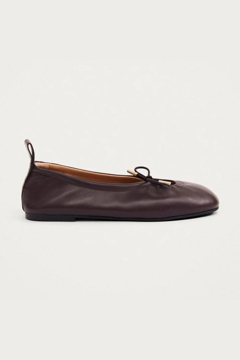 Baleta Alohas De Mujer Rosalind Leather Flats