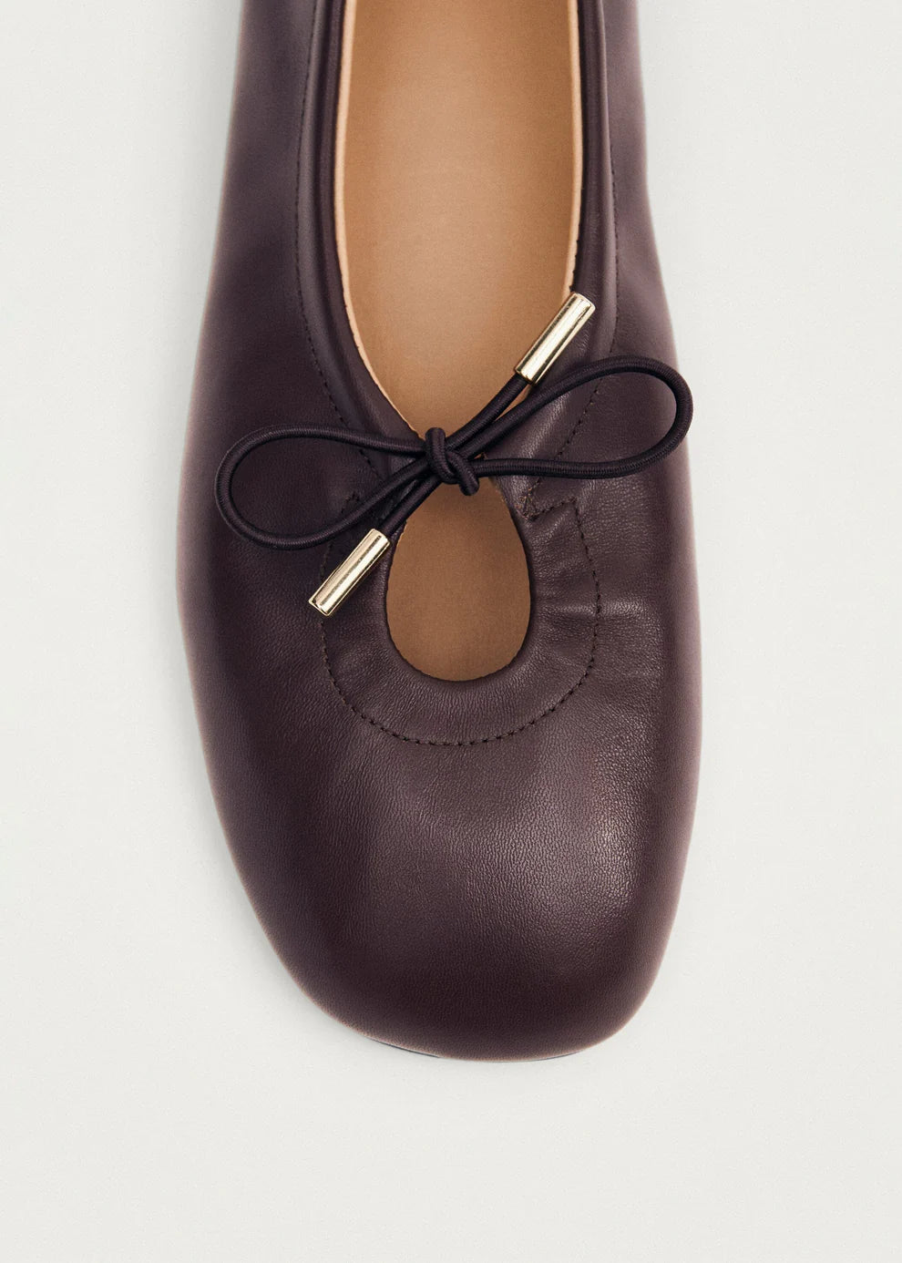 Baleta Alohas De Mujer Rosalind Leather Flats