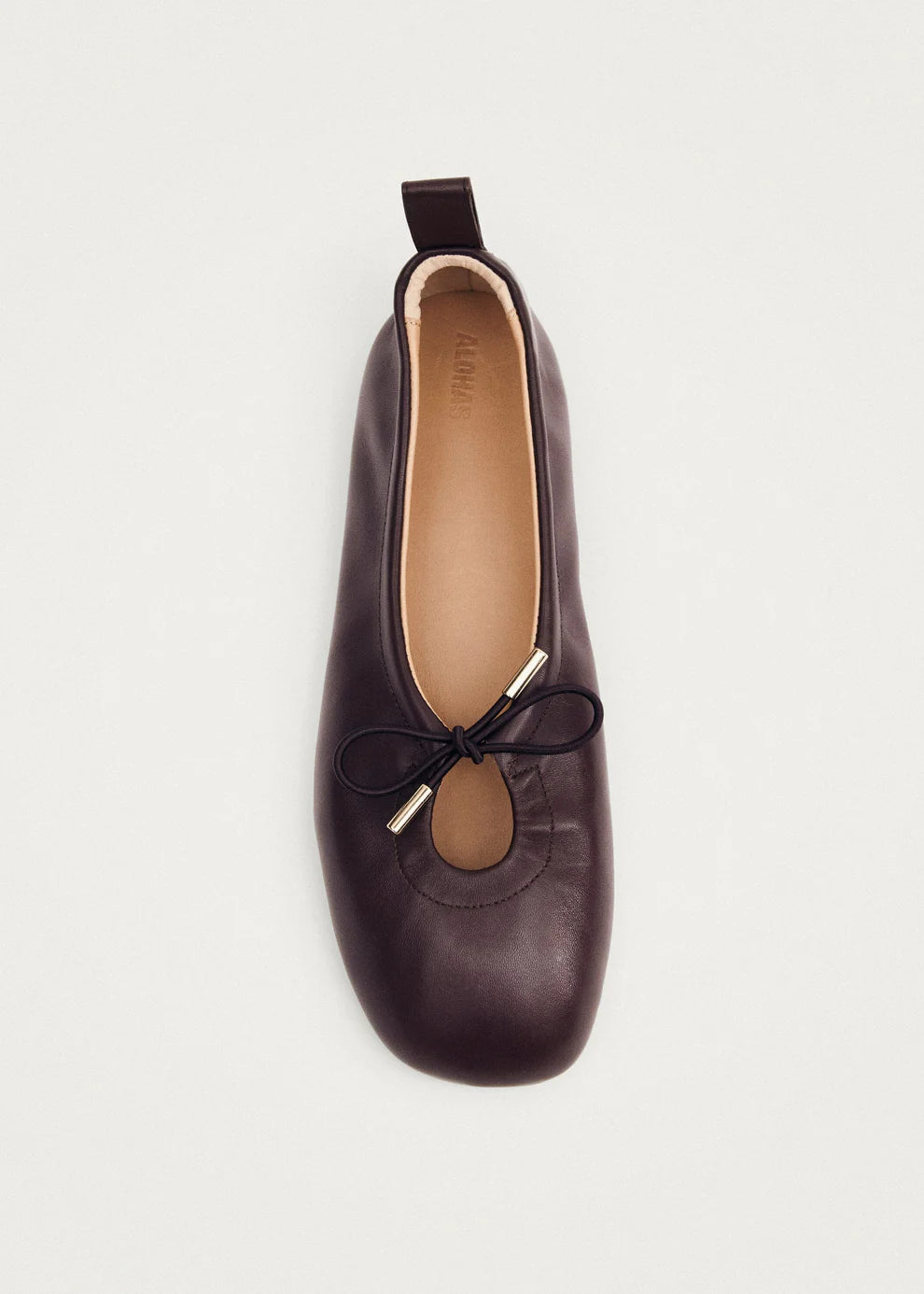 Baleta Alohas De Mujer Rosalind Leather Flats