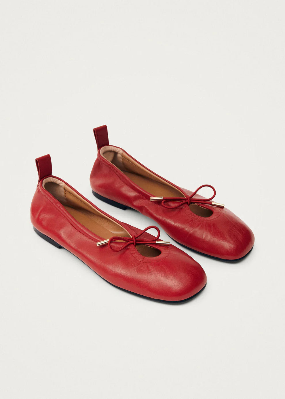 Baleta Alohas De Mujer Rosalind Leather Flats