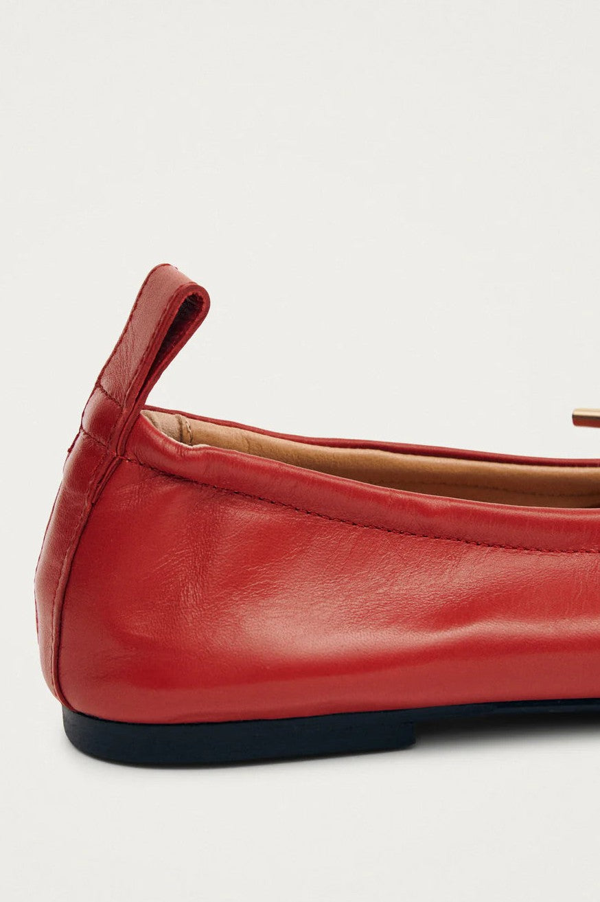 Baleta Alohas De Mujer Rosalind Leather Flats BALLERINAS Malva CO