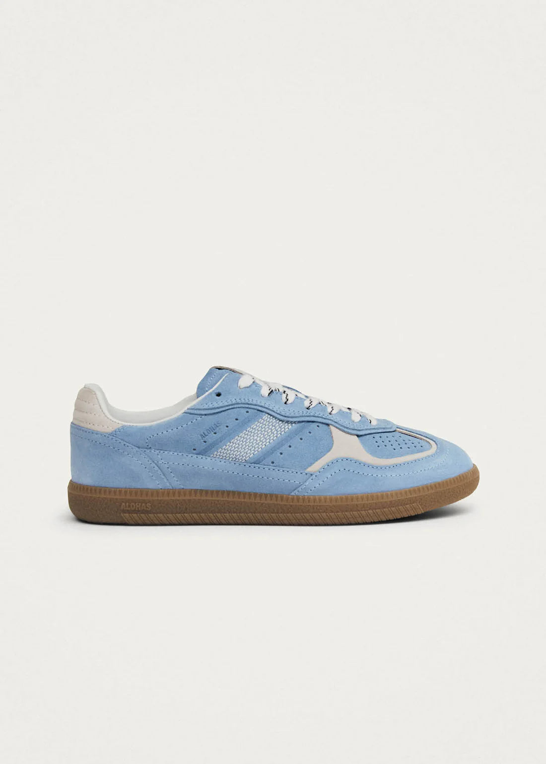Tenis Alohas De Mujer Tb.490 Rife Cornflower Blue Cream Leather