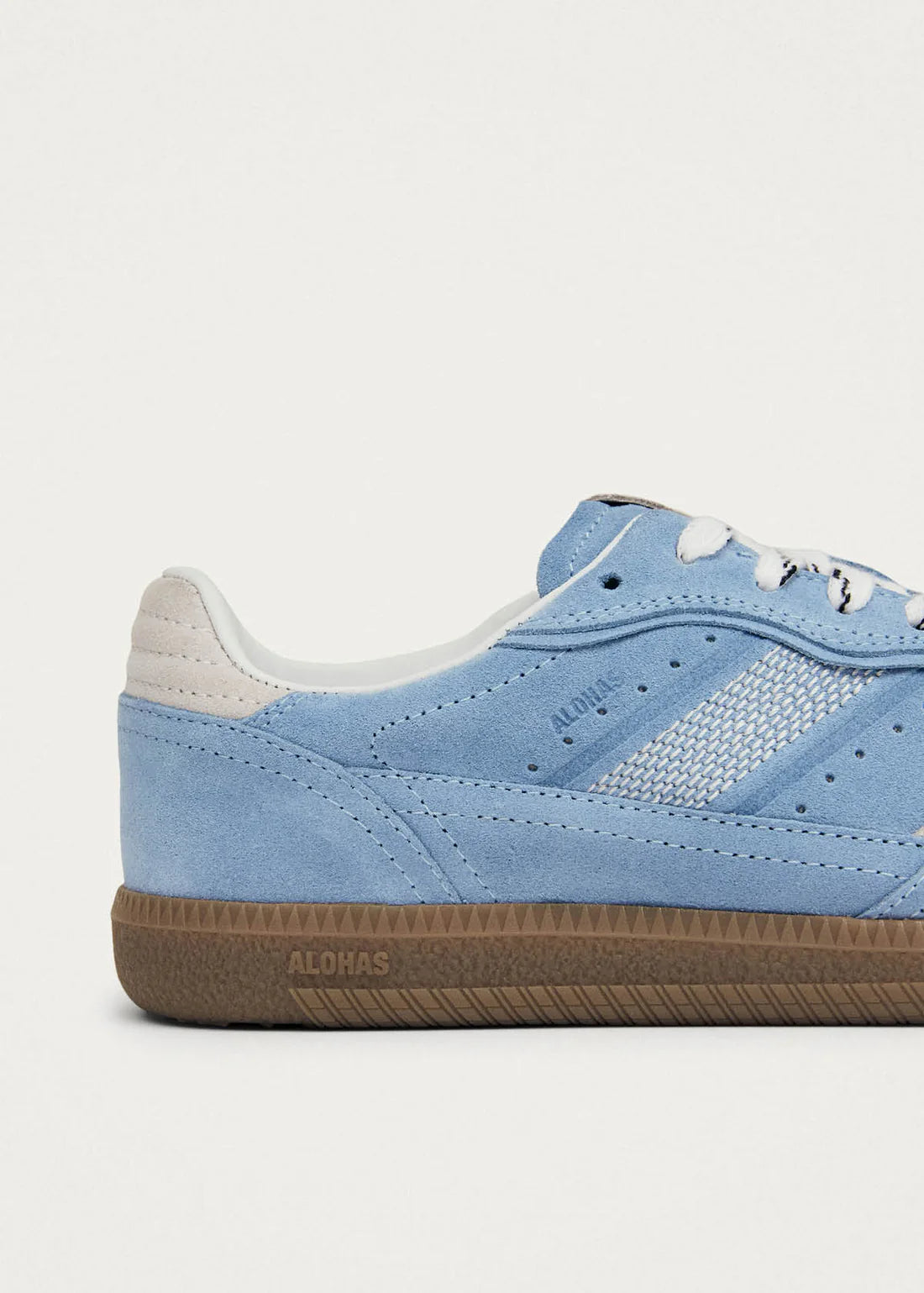 Tenis Alohas De Mujer Tb.490 Rife Cornflower Blue Cream Leather