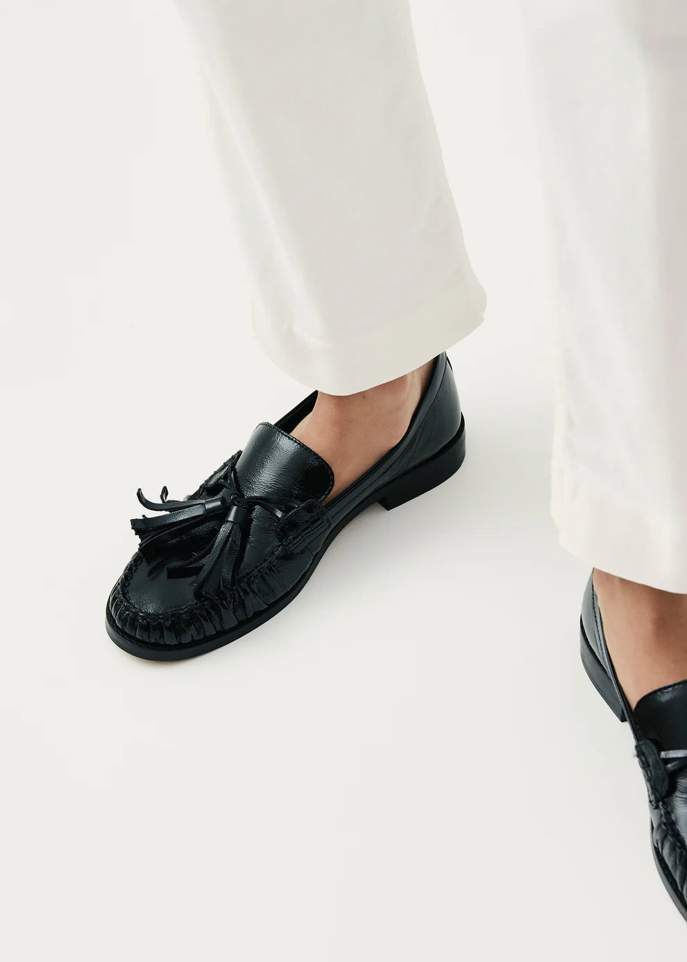 Mocasin Alohas De Mujer Marietta Patent Leather