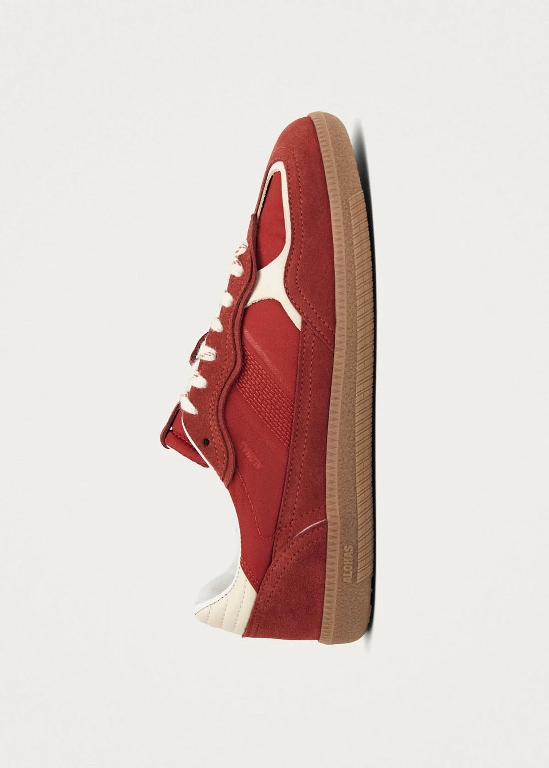 Tenis Alohas De Mujer Tb.490 Rife Sheen Red Leather