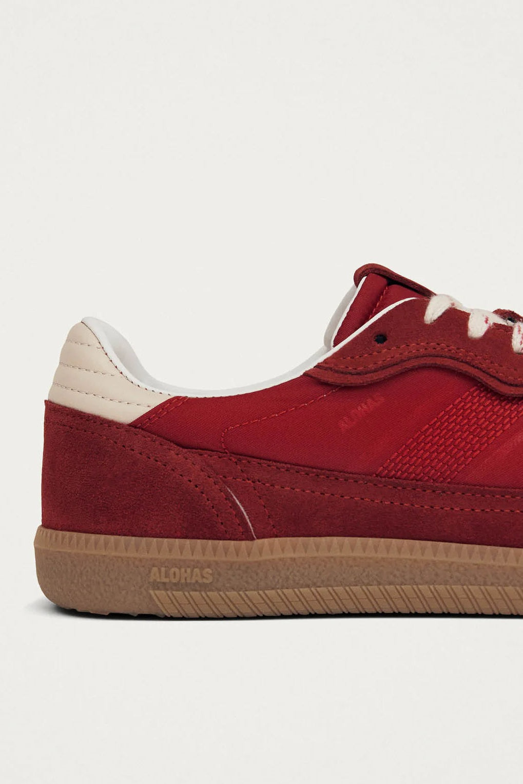 Tenis Alohas De Mujer Tb.490 Rife Sheen Red Leather TENIS Malva CO