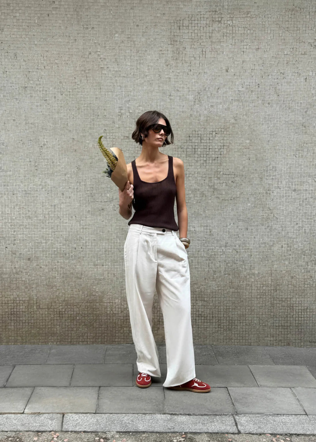 Tenis Alohas De Mujer Tb.490 Rife Sheen Red Leather