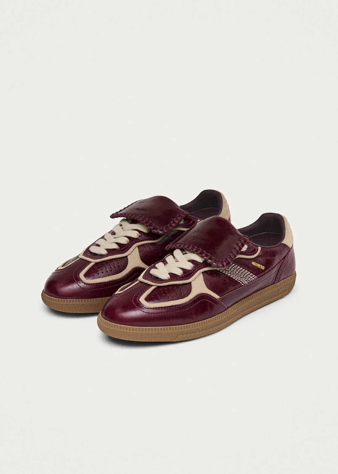 Tenis Alohas De Mujer Tb.490 Club Deep Burgundy Patent Leather