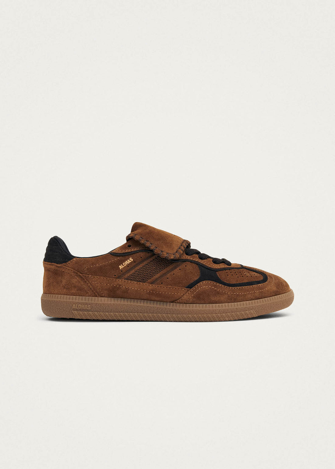 Tenis Alohas De Mujer Tb.490 Club Suede Brown Leather