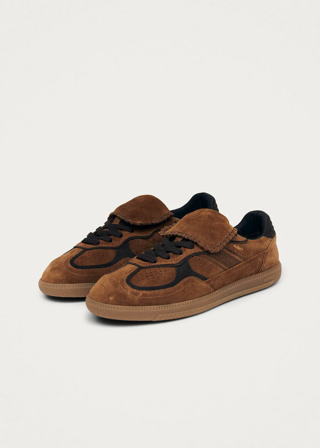 Tenis Alohas De Mujer Tb.490 Club Suede Brown Leather