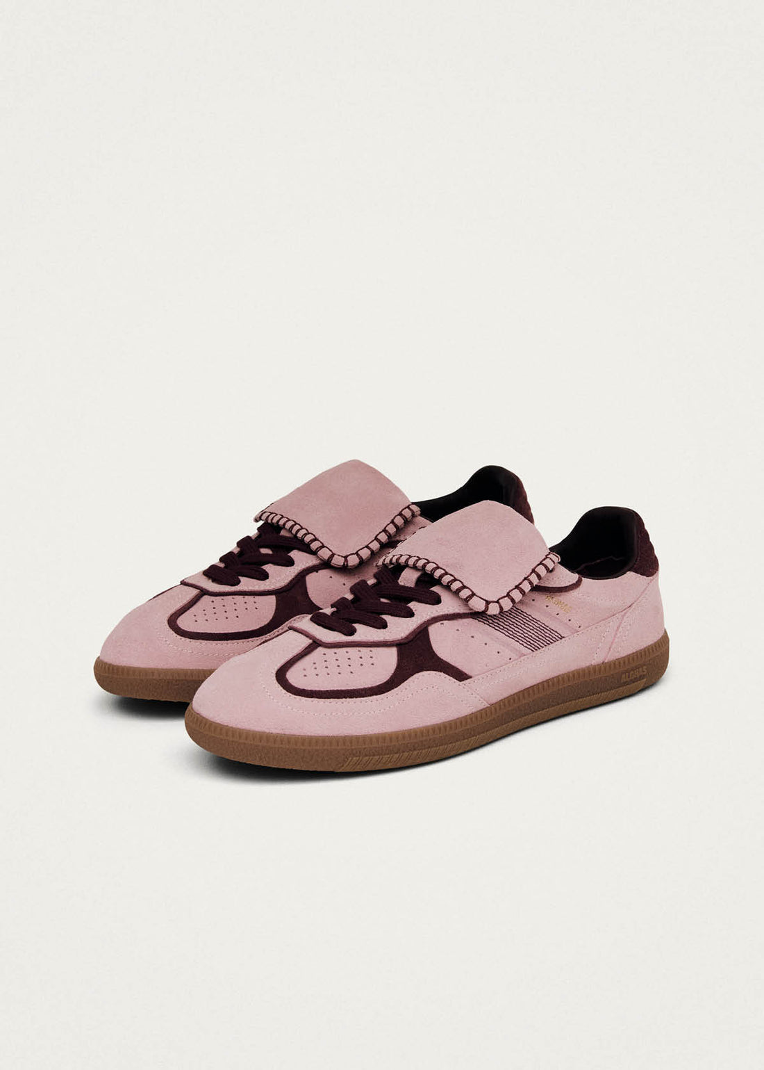 Tenis Alohas De Mujer Tb.490 Club Suede Pink Leather