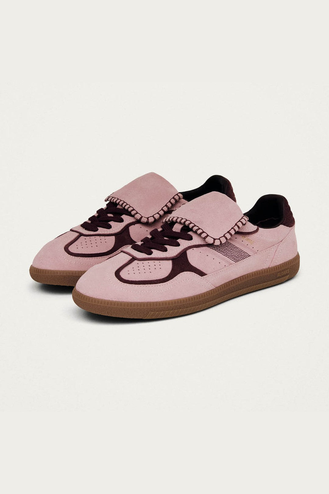 Tenis Alohas De Mujer Tb.490 Club Suede Pink Leather TENIS Malva CO