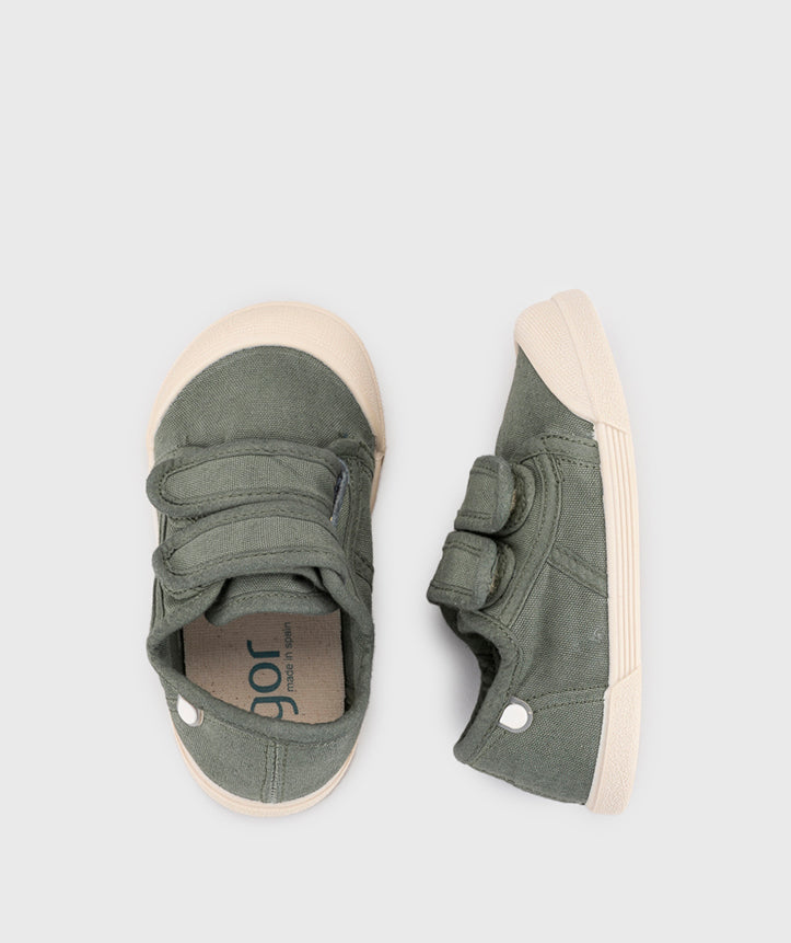 Zapatos Lona Velcro 042