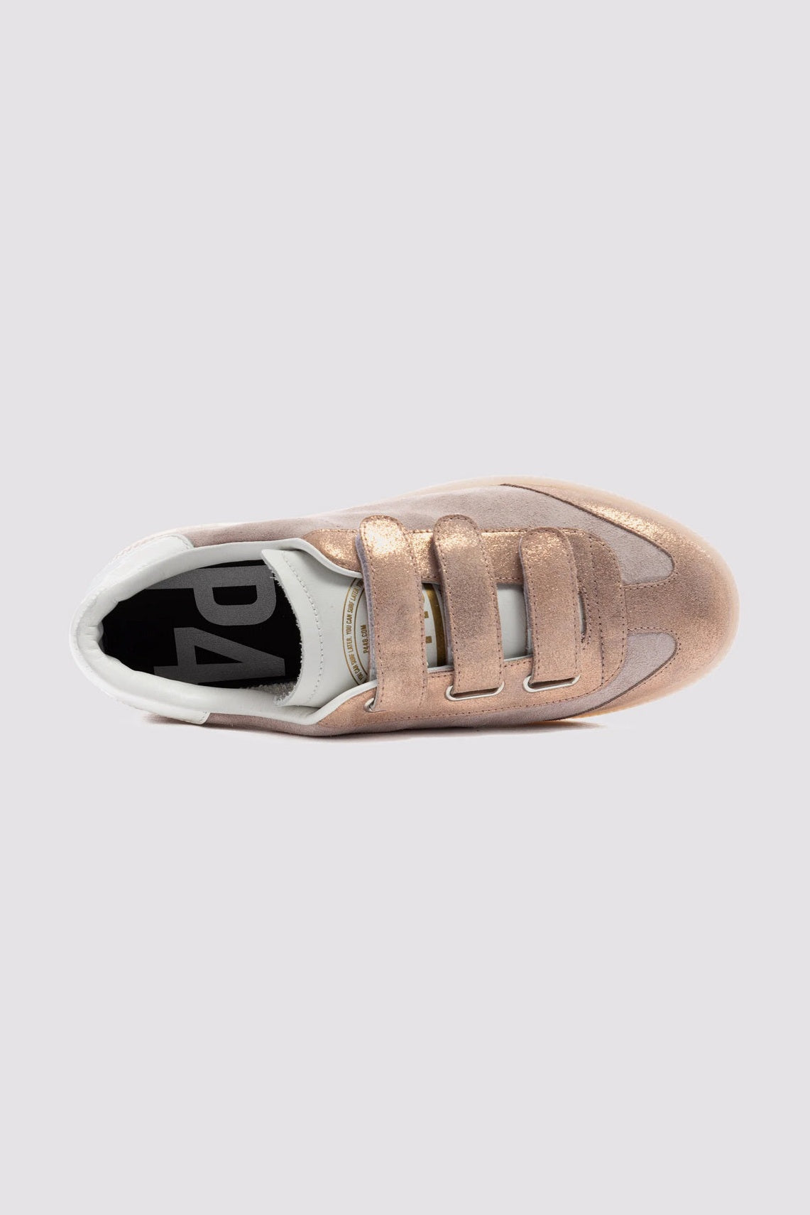 Zapatilla Monza Velcro 1 Silnude Mujer P448 TENIS Malva CO