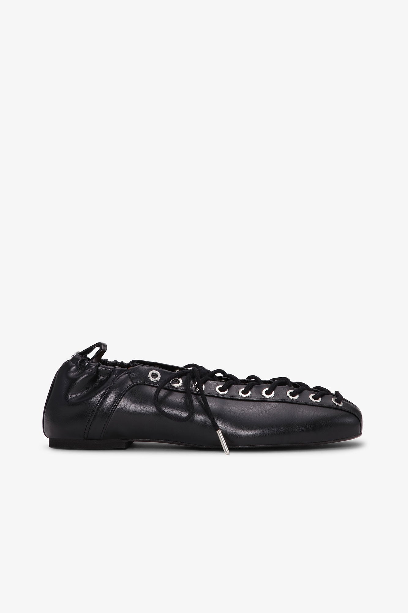 Baleta Eyelets Lace Up Crinkle Oleatex