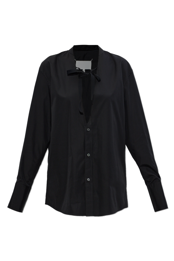 Camisa Con Lazo