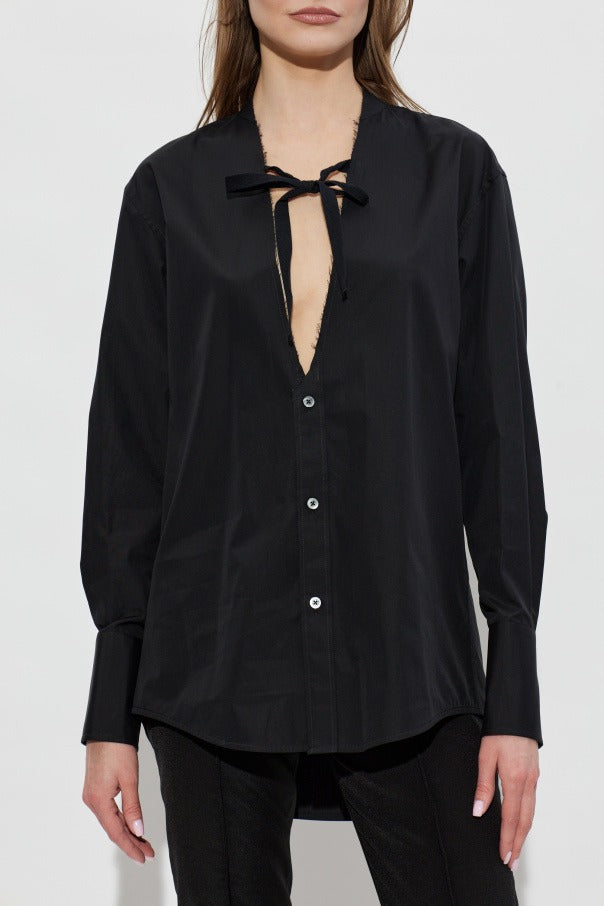 Camisa Con Lazo
