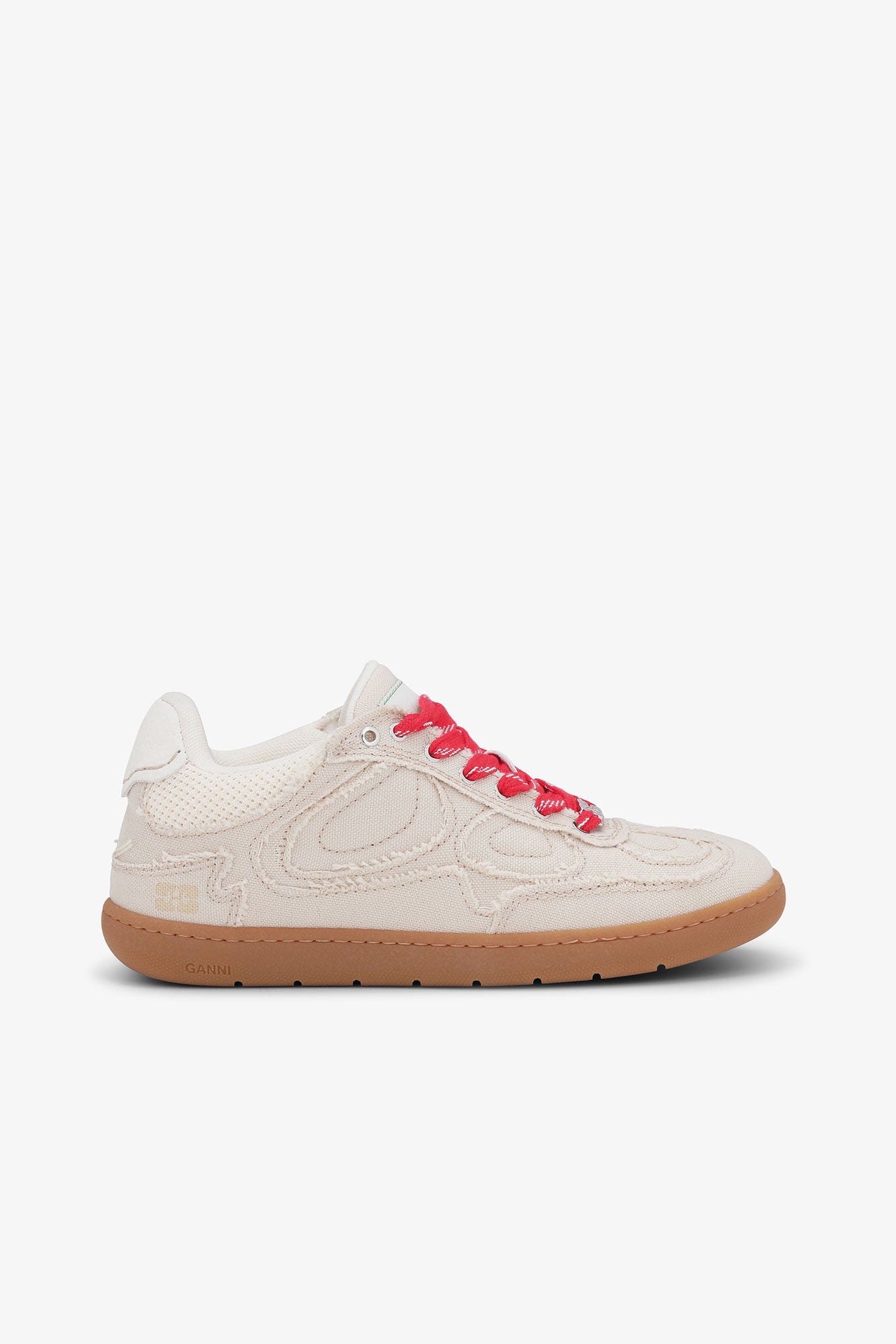 Tenis Ganni 08 Canvas Raw Edge