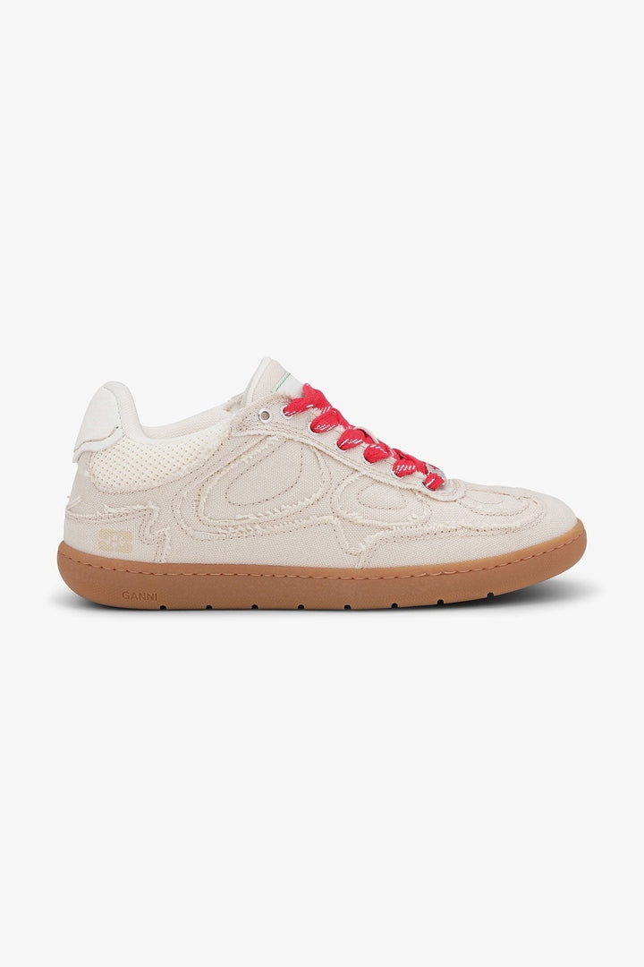Tenis Ganni 08 Canvas Raw Edge