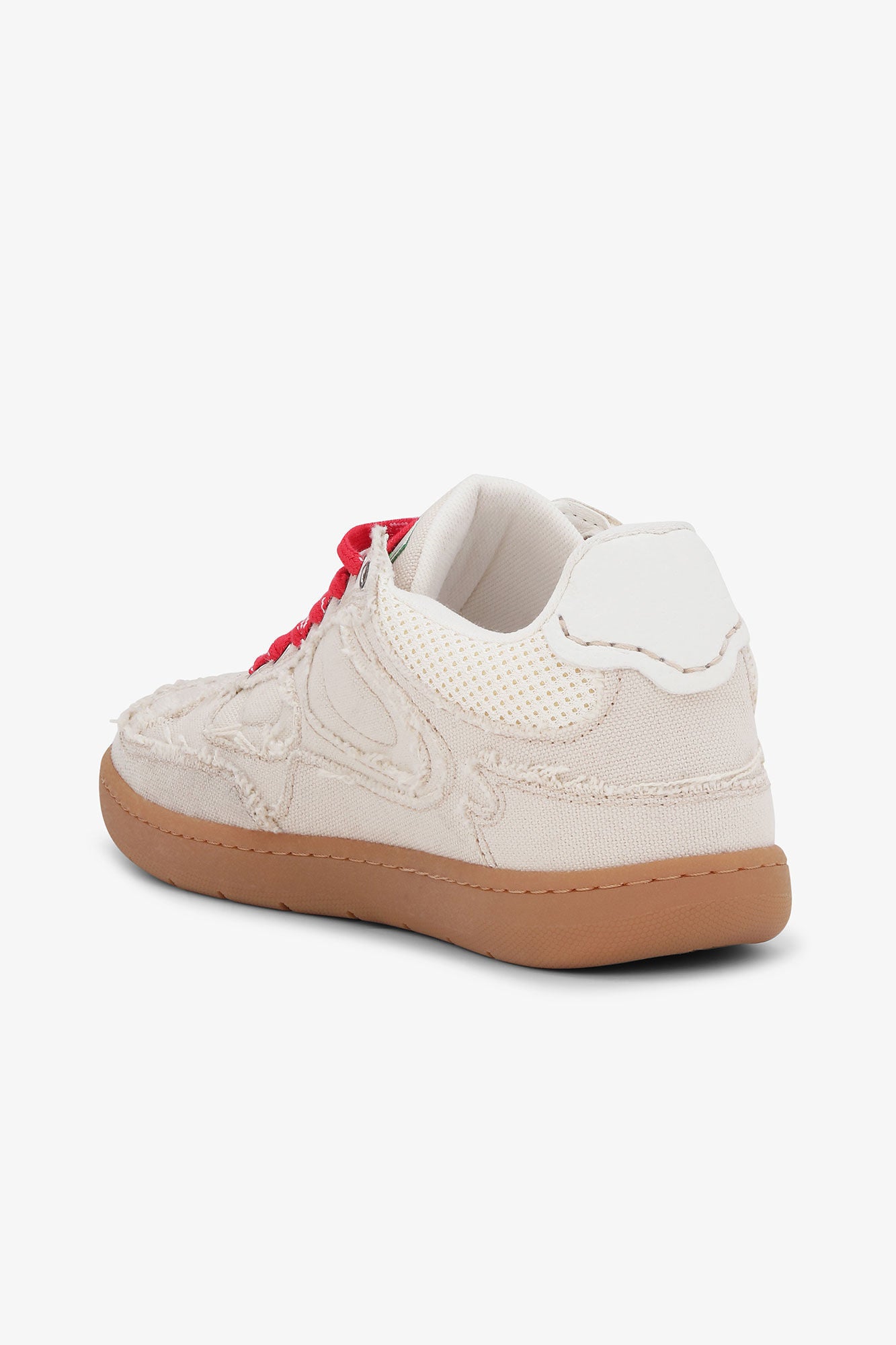 Tenis Ganni 08 Canvas Raw Edge