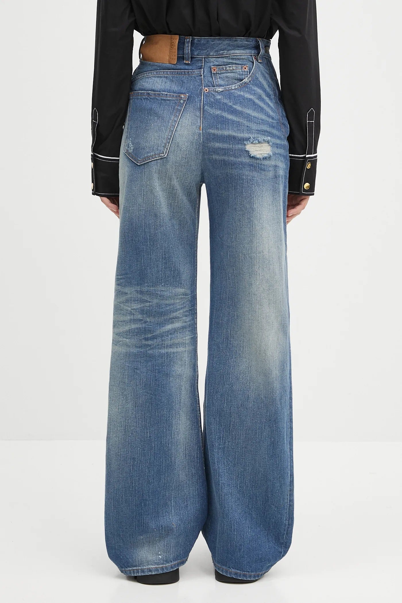 Jeans Twist Wide Leg 5 Pockets