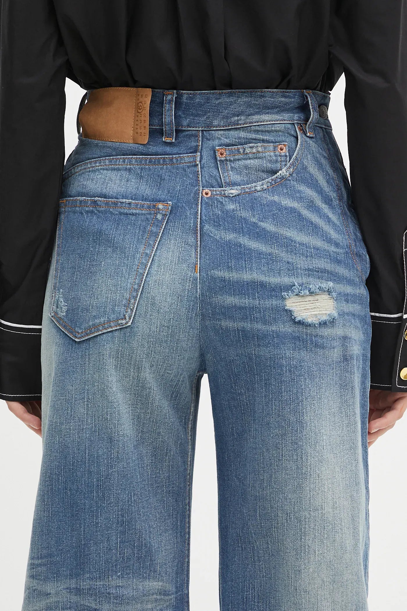 Jeans Twist Wide Leg 5 Pockets