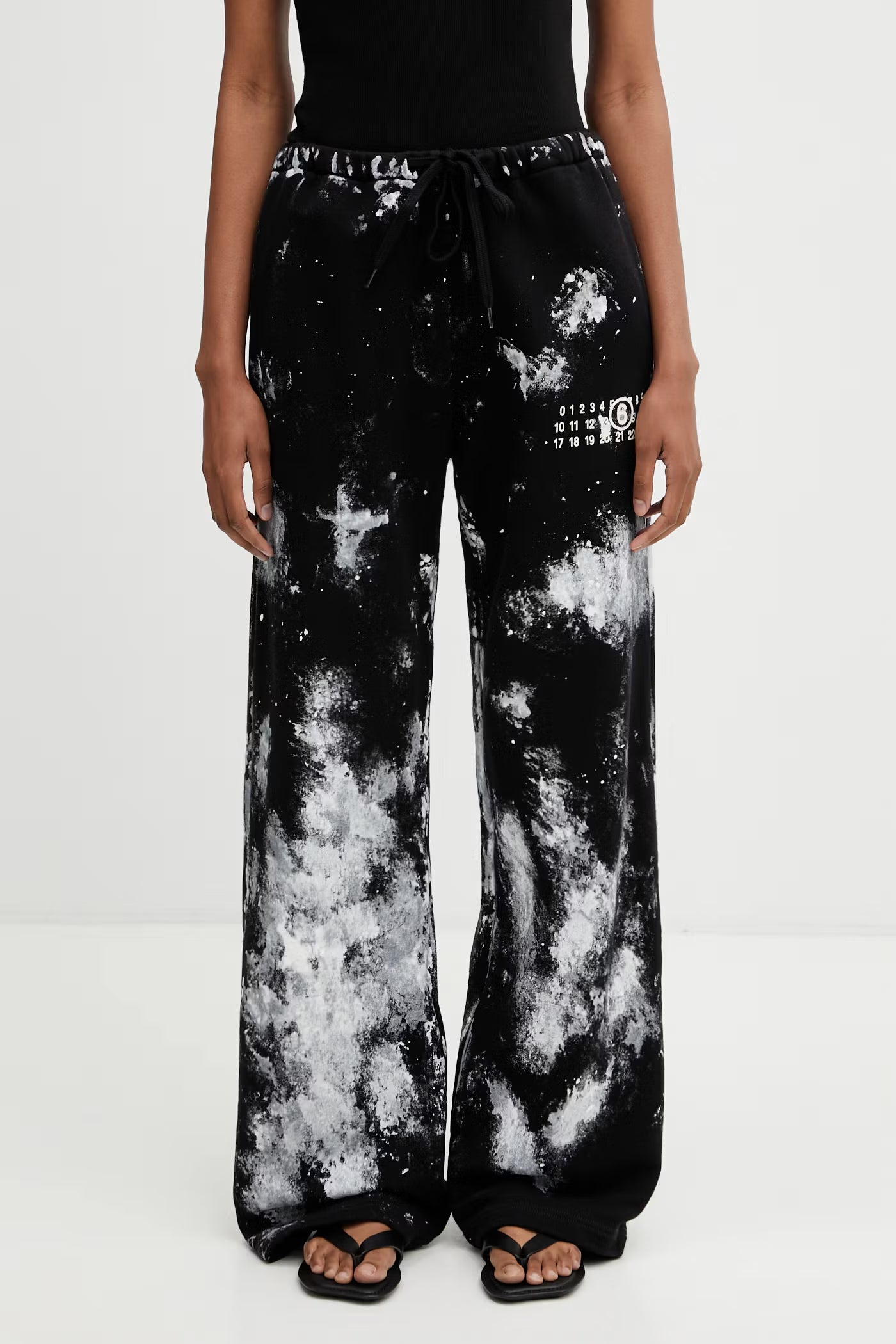 Pantalón De Algodón Mm6